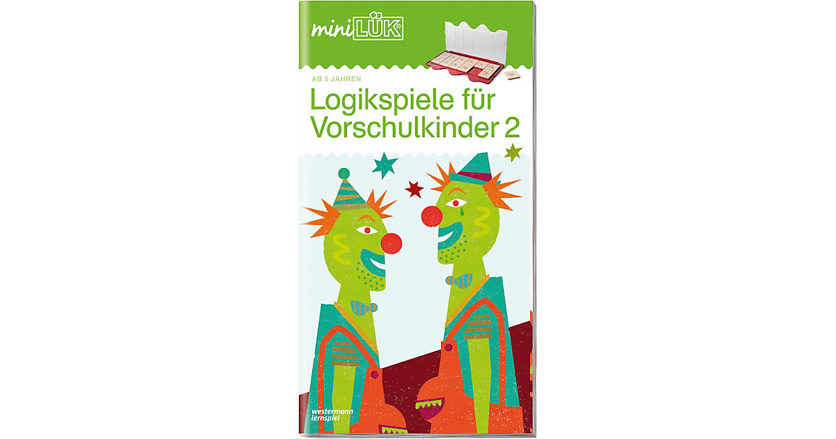 Buch - mini LÜK: Logikspiele Vorschulkinder 2, Übungsheft  Kinder von Westermann Verlag