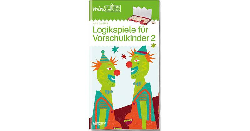 Buch - mini LÜK: Logikspiele Vorschulkinder 2, Übungsheft  Kinder von Westermann Verlag