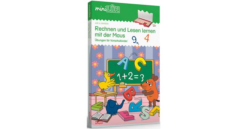 Buch - miniLÜK Set: Rechnen und Lesen lernen mit der Maus, Übungsheft von Westermann Verlag