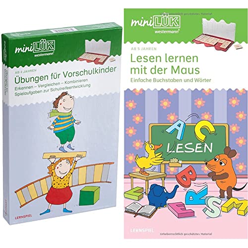 miniLÜK-Sets: miniLÜK-Set: Kindergarten/Vorschule & miniLÜK-Übungshefte: miniLÜK: Vorschule/1.Klasse - Deutsch: Lesen lernen mit der Maus: Vorschule/1. Klasse - Deutsch: Einfache Buchstaben und Wörter miniLÜK-Sets: miniLÜK-Set: Kindergarten/Vorschule & miniLÜK-Übungshefte: miniLÜK: Vorschule/1.Klasse - Deutsch: Lesen lernen mit der Maus: Vorschule/1. Klasse - Deutsch: Einfache Buchstaben und Wörter von Westermann