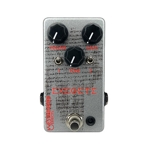 Westminster Effects Exegete Overdrive / Distortion / Fuzz Effektgerät von Westminster Effects