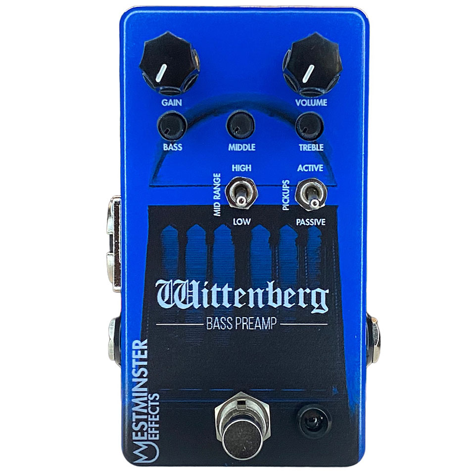 Westminster Effects Wittenberg Bass Preamp V2 Effektgerät E-Bass Westminster Effects Wittenberg Bass Preamp V2 Effektgerät E-Bass von Westminster Effects