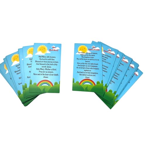 Westmon Works Hail Mary and Our Father Holy 20 Card Catholic Prayer Pack, Made in the USA Westmon Works Hail Mary and Our Father Holy 20 Card Catholic Prayer Pack, Made in the USA von Westmon Works