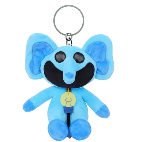 Wetoothi Smiling Critters Plush Keychain,Horror Smiling Critters DogDay CatNap PickyPiggy Smiling Critters Plushies Stuffed Toy Pillow Keyring,Birthday Mother's Day Children's Day Gifts von Wetoothi