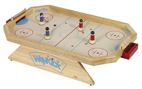 WeyKick on Ice Stadion 8500 / Magnet-Eishockeyspiel für 2-4 SpielerInnen / Material: Holz / Spielfläche: ca. 46 x 71 cm von Weyel