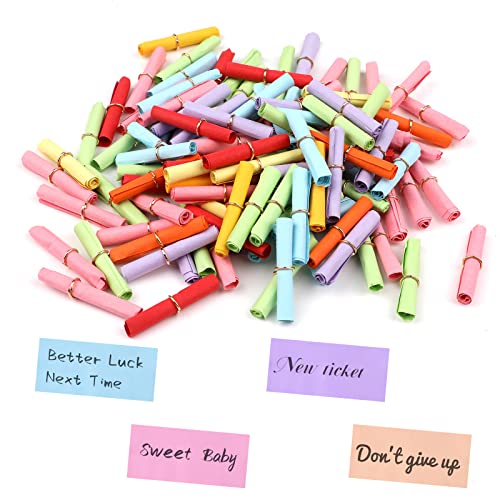 Weysoo Lose Tombola, 120 Stück Lose zum Selber Beschriften, Bunte Kleine Zettel Beschriften, Leer Tombola Lose - für Kindergeburtstag Adventskalender oder Geburtstag Weysoo Lose Tombola, 120 Stück Lose zum Selber Beschriften, Bunte Kleine Zettel Beschriften, Leer Tombola Lose - für Kindergeburtstag Adventskalender oder Geburtstag von Weysoo