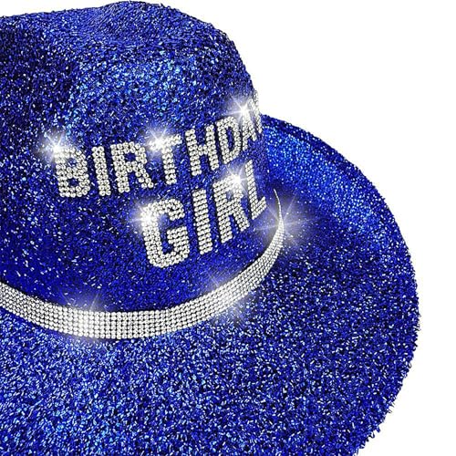 Wezalget Cowboyhüte Für Damen - Geburtstags-Damenhut für Erwachsene | Mit Strasssteinen Atmungsaktiv Für Reise Urlaub Festival Kinder Erwachsene Geburtstag Wezalget Cowboyhüte Für Damen - Geburtstags-Damenhut für Erwachsene | Mit Strasssteinen Atmungsaktiv Für Reise Urlaub Festival Kinder Erwachsene Geburtstag von Wezalget