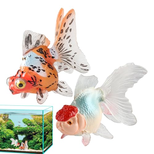 Wezalget Gefälschte Fische für Aquarium | Gartenfische - 2 Realistische Bunte Schwimmende Dekorationen für Kinder Badewanne Pool Badewanne Haus Aquarium Kreative Umgebungen Wezalget Gefälschte Fische für Aquarium | Gartenfische - 2 Realistische Bunte Schwimmende Dekorationen für Kinder Badewanne Pool Badewanne Haus Aquarium Kreative Umgebungen von Wezalget