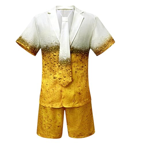 Wezalget Oktoberfest-Kostüme für Herren,Oktoberfest-Kostüme für Damen - Realistische Bier-Oktoberfest-Kostüme - Festival-Bayerisches Kostüm für Maskeraden, Halloween-Bar Wezalget Oktoberfest-Kostüme für Herren,Oktoberfest-Kostüme für Damen - Realistische Bier-Oktoberfest-Kostüme - Festival-Bayerisches Kostüm für Maskeraden, Halloween-Bar von Wezalget