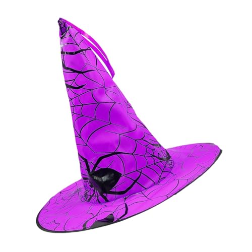 Wezalget Spinnennetz-Hut, Halloween-Dekorationen, Hüte – dekorativer Hut, Urlaubsrequisiten, Cosplay-Kostüm-Zubehör für Damen und Herren Wezalget Spinnennetz-Hut, Halloween-Dekorationen, Hüte – dekorativer Hut, Urlaubsrequisiten, Cosplay-Kostüm-Zubehör für Damen und Herren von Wezalget