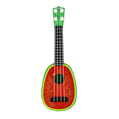 Wezalget Ukulele für Kinder Anfänger, Mini Gitarre in Fruchtform, Kids Cute Ukulele Rhyme Developmental Musical Instrument Lernspielzeug für die Kleinen von Wezalget