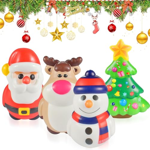 Weihnachten Squeeze Spielzeug 4PCS,,Stressabbau Blase Spielzeug, Weihnachten Cartoon Stressabbau, Weihnachten Dehnbares Spielzeug Spielzeug Für Kinder Erwachsene Weihnachten Squeeze Spielzeug 4PCS,,Stressabbau Blase Spielzeug, Weihnachten Cartoon Stressabbau, Weihnachten Dehnbares Spielzeug Spielzeug Für Kinder Erwachsene von Wffeila