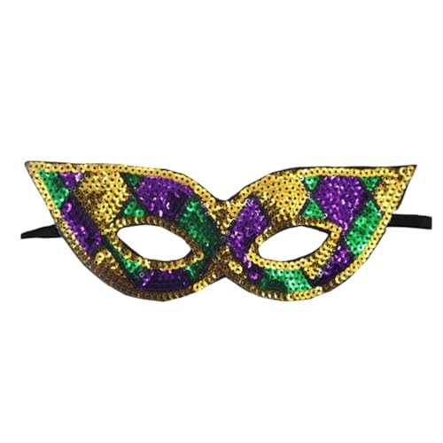 Whakano 1 Stück Karnevalsmaske Damen,Venezianische Tricolor Gold Lila Grün Halbgesichtsmaske,Maskenball Augenmaske für Frauen,Maske für Karneval Halloween Ball Party Kostüm Cosplay Abendkleid,Stil G Whakano 1 Stück Karnevalsmaske Damen,Venezianische Tricolor Gold Lila Grün Halbgesichtsmaske,Maskenball Augenmaske für Frauen,Maske für Karneval Halloween Ball Party Kostüm Cosplay Abendkleid,Stil G von Whakano