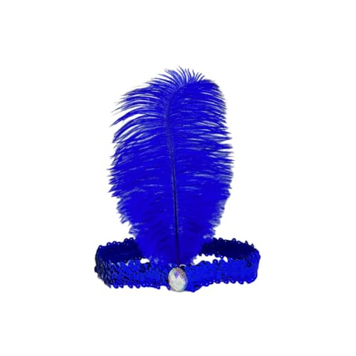 Whakano 2 Stück Glänzend 1920er Jahre Feder Stirnband mit Pailletten,Vintage Feder Kristall Kopfschmuck,Gatsby Kostüm Accessoires,für Frauen Mädchen Karneval Fasching Kostüm Theme Party,Königsblau Whakano 2 Stück Glänzend 1920er Jahre Feder Stirnband mit Pailletten,Vintage Feder Kristall Kopfschmuck,Gatsby Kostüm Accessoires,für Frauen Mädchen Karneval Fasching Kostüm Theme Party,Königsblau von Whakano