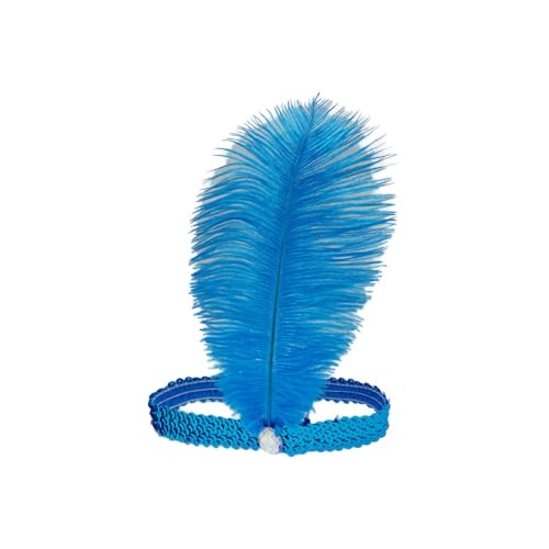 Whakano 2 Stück Glänzend 1920er Jahre Feder Stirnband mit Pailletten,Vintage Feder Kristall Kopfschmuck,Gatsby Kostüm Accessoires,für Frauen Mädchen Karneval Fasching Kostüm Theme Party,Blau Whakano 2 Stück Glänzend 1920er Jahre Feder Stirnband mit Pailletten,Vintage Feder Kristall Kopfschmuck,Gatsby Kostüm Accessoires,für Frauen Mädchen Karneval Fasching Kostüm Theme Party,Blau von Whakano