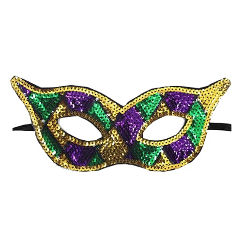 Whakano 2 Stück Karnevalsmaske Damen,Venezianische Tricolor Gold Lila Grün Halbgesichtsmaske,Maskenball Augenmaske für Frauen,Maske für Karneval Halloween Ball Party Kostüm Cosplay Abendkleid,Stil D Whakano 2 Stück Karnevalsmaske Damen,Venezianische Tricolor Gold Lila Grün Halbgesichtsmaske,Maskenball Augenmaske für Frauen,Maske für Karneval Halloween Ball Party Kostüm Cosplay Abendkleid,Stil D von Whakano