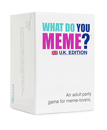 WHAT DO YOU MEME? Adult Party Game - U.K. Ausgabe von WHAT DO YOU MEME?