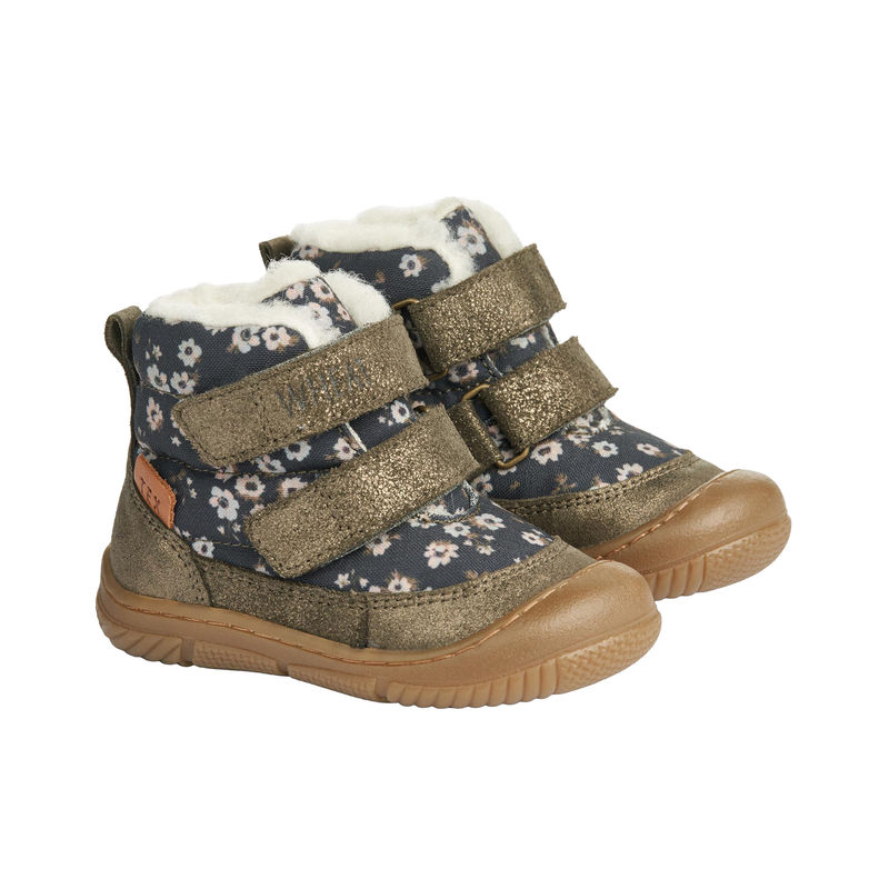 Klett-Lauflernboots DOWI TEX FLOWERS gefüttert in black von Wheat