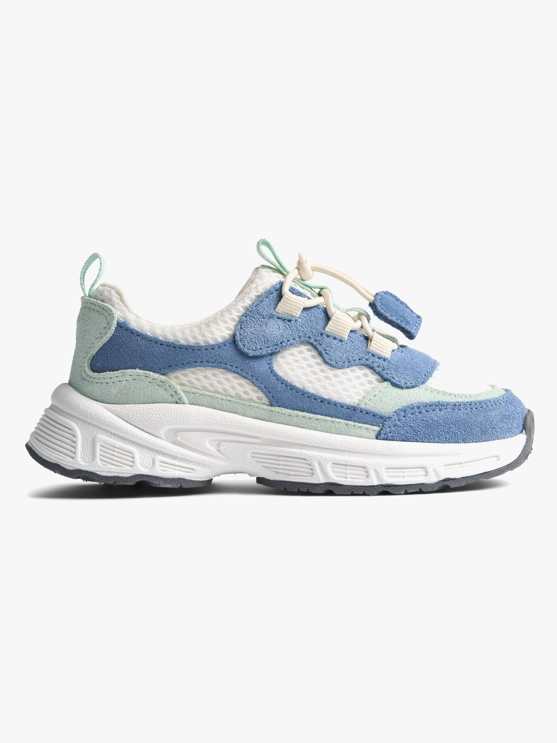 Wheat Arthur Kinder Sneaker, White/Denim, 25, Kinderschuhe von Wheat