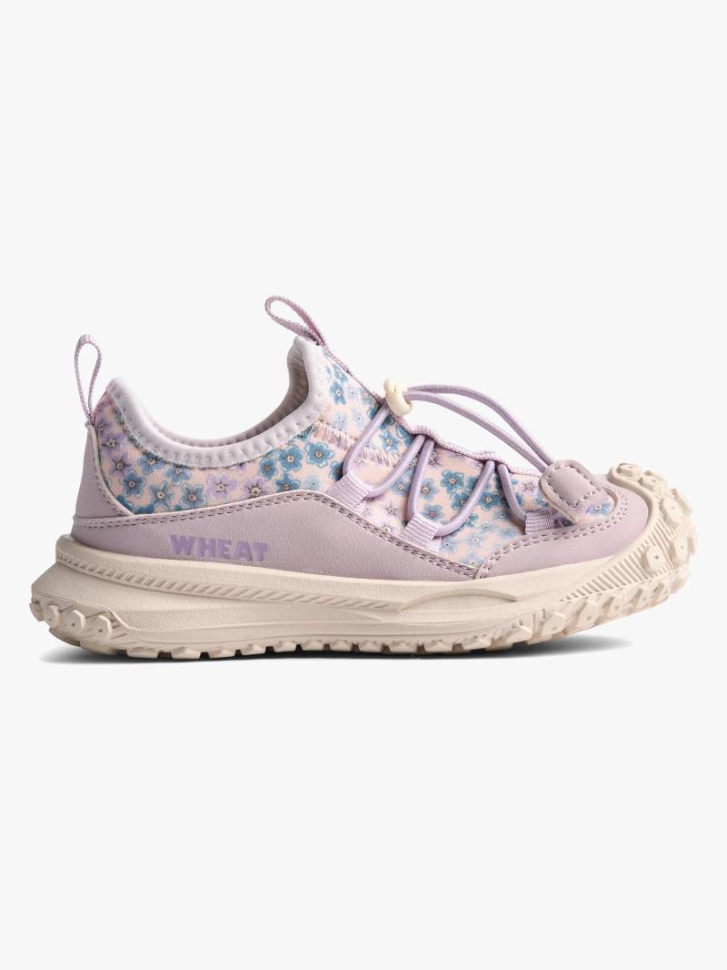 Wheat Billie Kinder Sneaker, Powder/Blue Flowers, 24, Kinderschuhe von Wheat