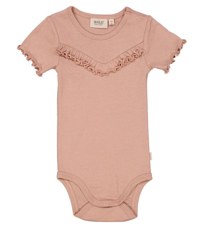 Wheat Body k/ä - Rib - Rose Down m. Rüsche - Wheat - 62 - Body K/Ä Wheat Body k/ä - Rib - Rose Down m. Rüsche - Wheat - 62 - Body K/Ä von Wheat