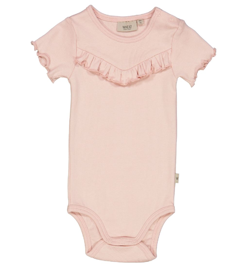 Wheat Body k/ä - Ruffle - Rib - Powder - Wheat - 62 - Body K/Ä Wheat Body k/ä - Ruffle - Rib - Powder - Wheat - 62 - Body K/Ä von Wheat