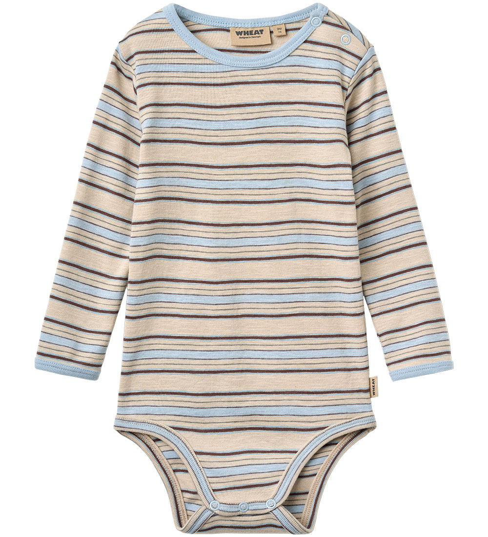 Wheat Body l/ä - Berti - Multi Blue Stripe - Wheat - 74 - Body L/Ä Wheat Body l/ä - Berti - Multi Blue Stripe - Wheat - 74 - Body L/Ä von Wheat