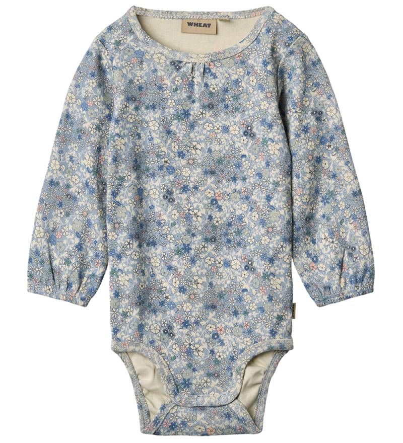 Wheat Body l/ä - Elmine - Blue Summer Blumen - Wheat - 62 - Body L/Ä Wheat Body l/ä - Elmine - Blue Summer Blumen - Wheat - 62 - Body L/Ä von Wheat