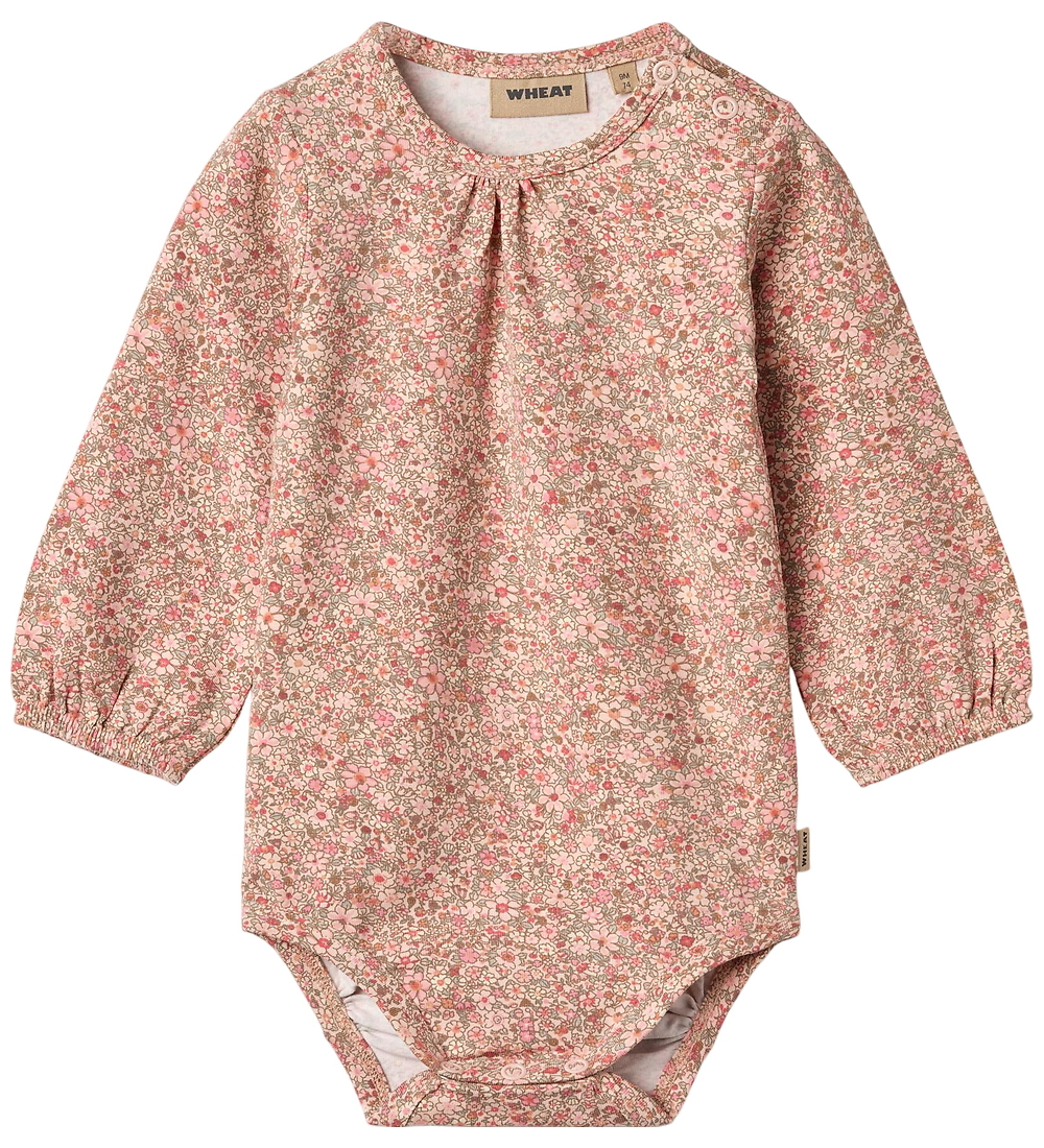 Wheat Body l/ä - Elmine - Rose Dust Flower Wiese - Wheat - 2 Jahre (92) - Body L/Ä von Wheat