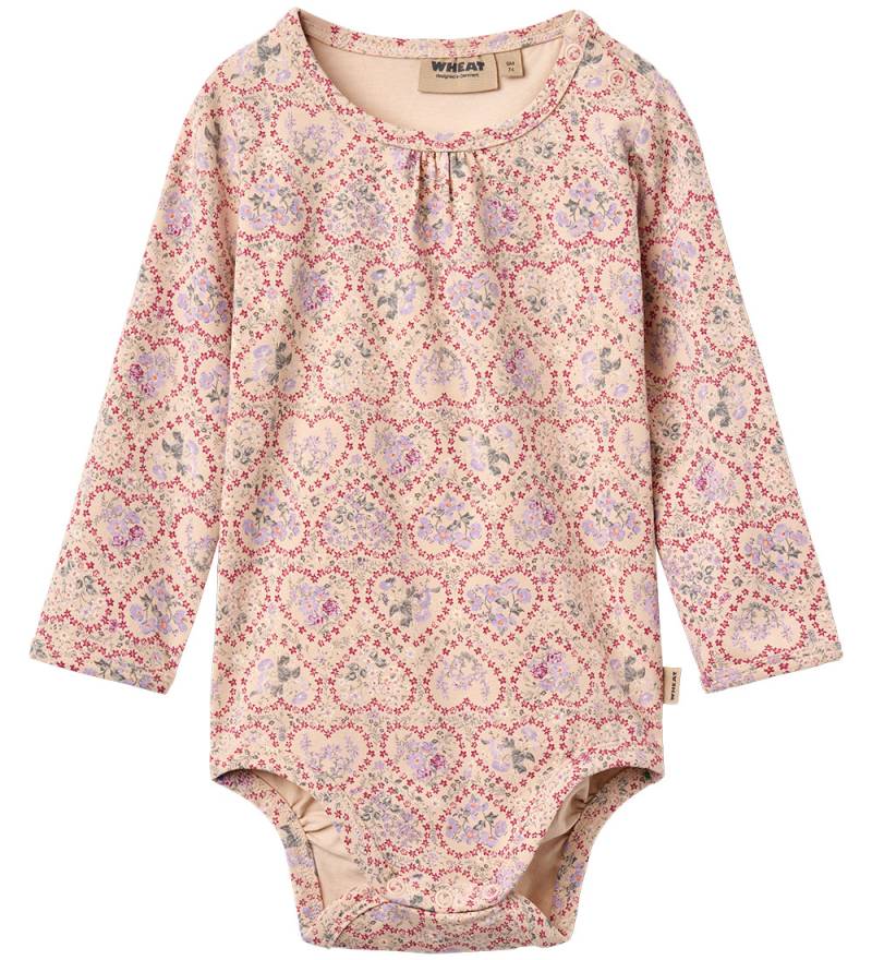 Wheat Body l/ä - Liv - Magenta Heart Blumen - Wheat - 74 - Body L/Ä Wheat Body l/ä - Liv - Magenta Heart Blumen - Wheat - 74 - Body L/Ä von Wheat