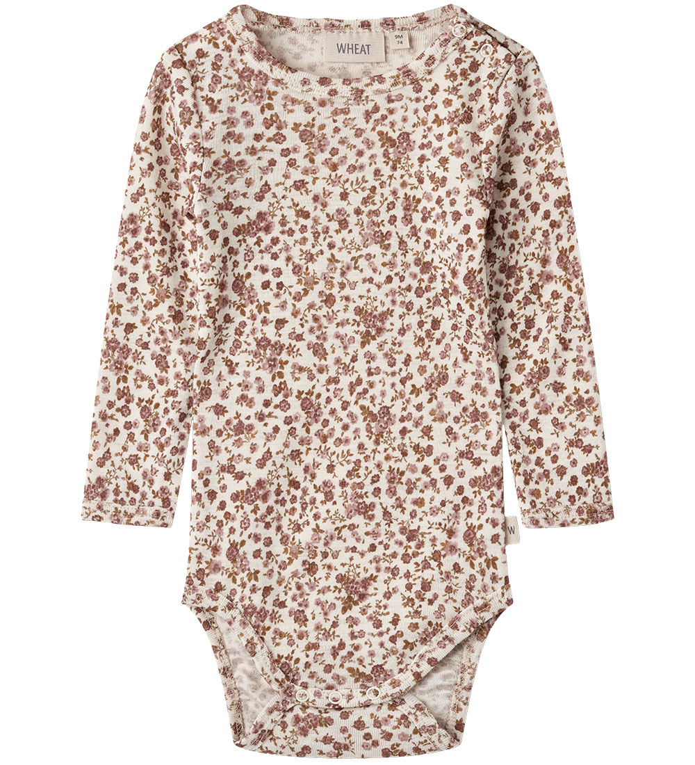 Wheat Body l/ä - Lucca - Rose Blumen - Wheat - 62 - Body L/Ä Wheat Body l/ä - Lucca - Rose Blumen - Wheat - 62 - Body L/Ä von Wheat