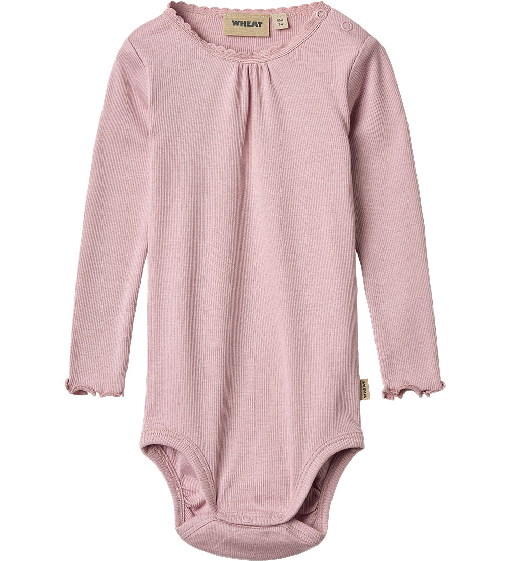 Wheat Body l/ä - Rib - Lotta - Lavender Mist - Wheat - 68 - Body L/Ä Wheat Body l/ä - Rib - Lotta - Lavender Mist - Wheat - 68 - Body L/Ä von Wheat