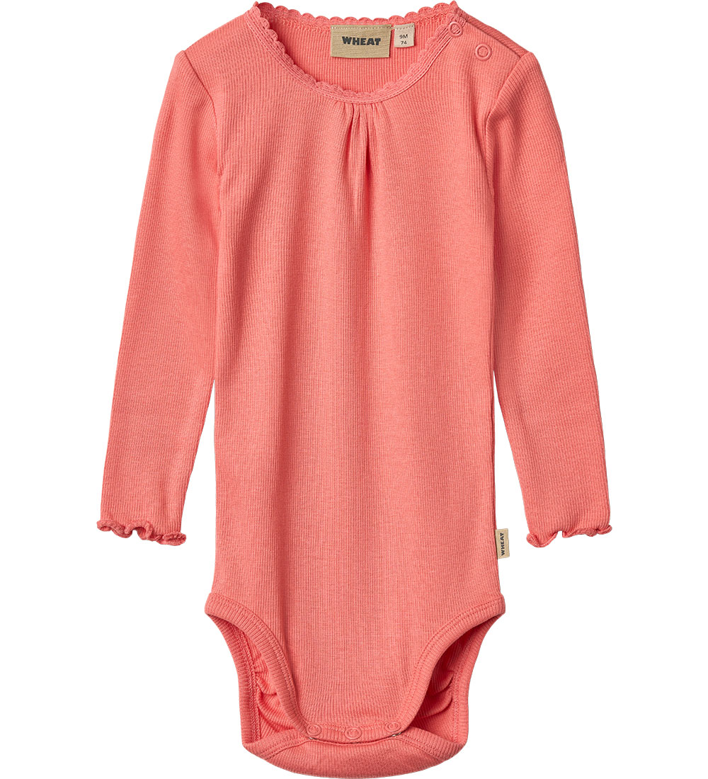 Wheat Body l/ä - Rib - Lotta - Light Coral - Wheat - 62 - Body L/Ä Wheat Body l/ä - Rib - Lotta - Light Coral - Wheat - 62 - Body L/Ä von Wheat