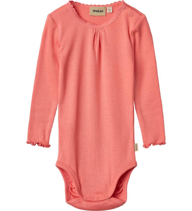 Wheat Body l/ä - Rib - Lotta - Light Coral - Wheat - 68 - Body L/Ä Wheat Body l/ä - Rib - Lotta - Light Coral - Wheat - 68 - Body L/Ä von Wheat