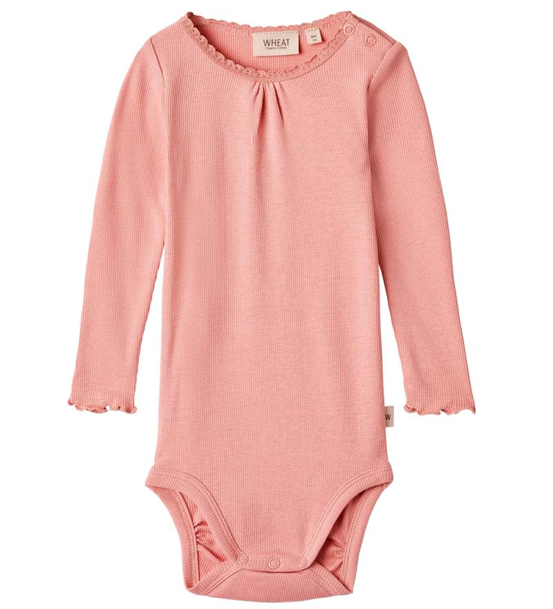 Wheat Body l/ä - Rib - Lotta - Rosette - Wheat - 1 Jahr (80) - Body L/Ä von Wheat