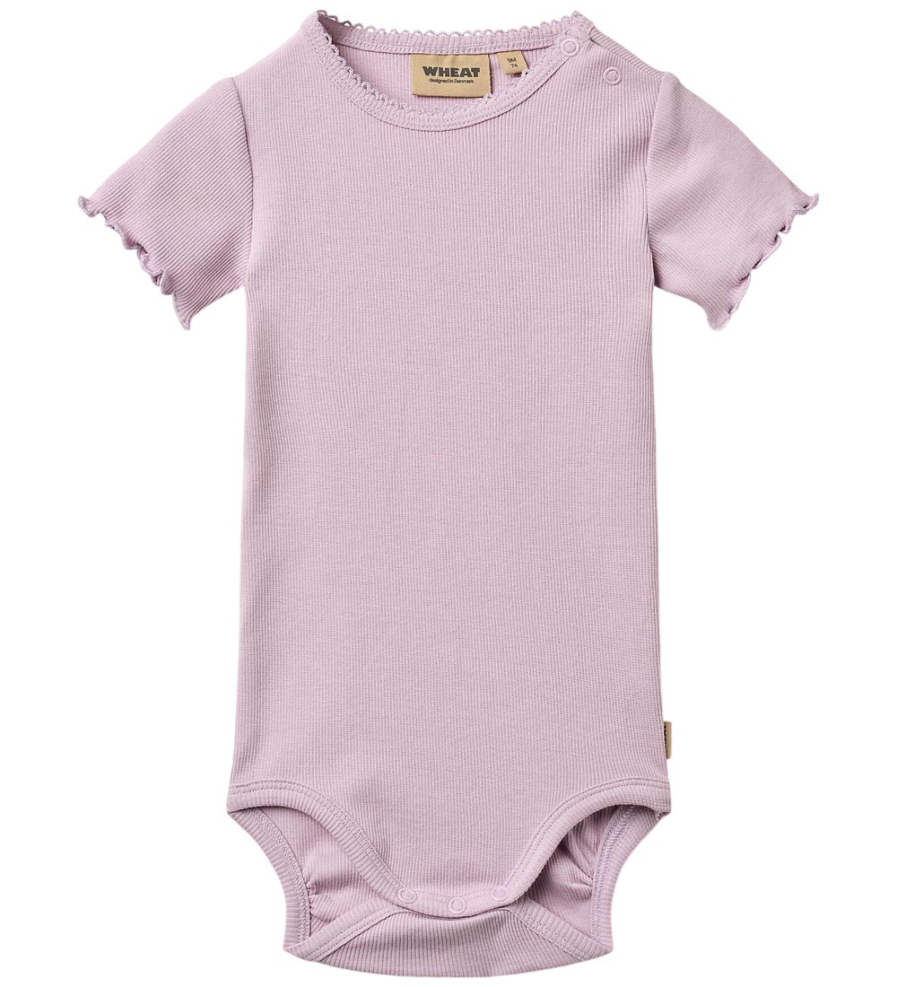 Wheat Body l/ä - Rib - Maren - Lavender - Wheat - 2 Jahre (92) - Body K/Ä von Wheat