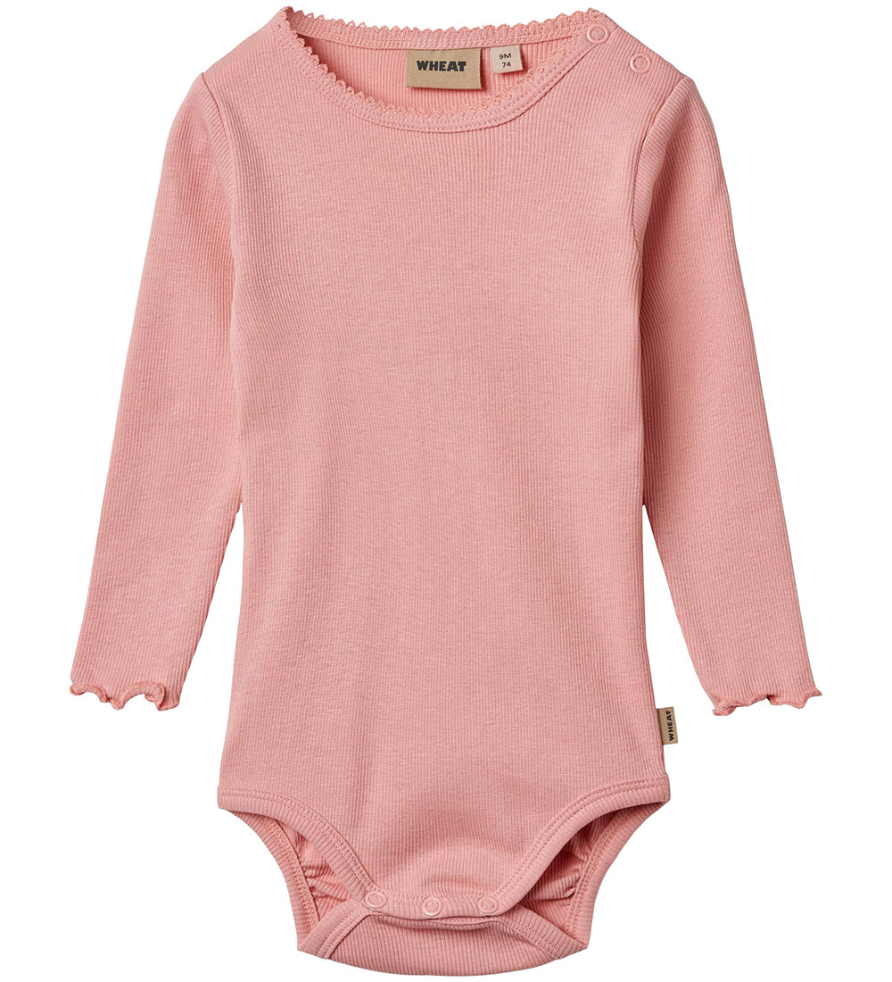 Wheat Body l/ä - Rib - Regitze - Rose - Wheat - 62 - Body L/Ä Wheat Body l/ä - Rib - Regitze - Rose - Wheat - 62 - Body L/Ä von Wheat