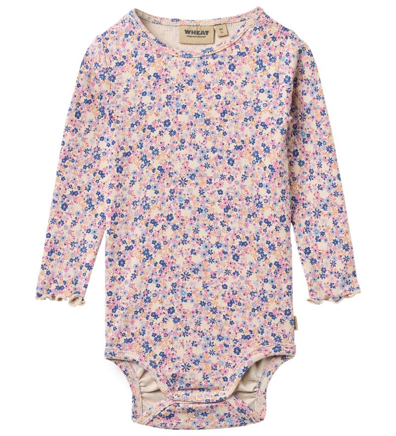 Wheat Body l/ä - Rib - Rie - Pink Blue Blumen - Wheat - 62 - Body L/Ä Wheat Body l/ä - Rib - Rie - Pink Blue Blumen - Wheat - 62 - Body L/Ä von Wheat