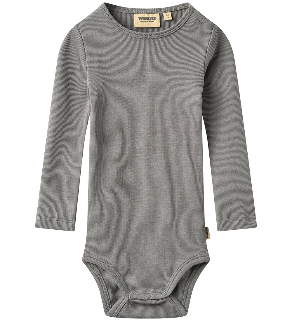 Wheat Body l/ä - Rib - Spencer - Feuerstein - Wheat - 1 Jahr (80) - Body L/Ä von Wheat