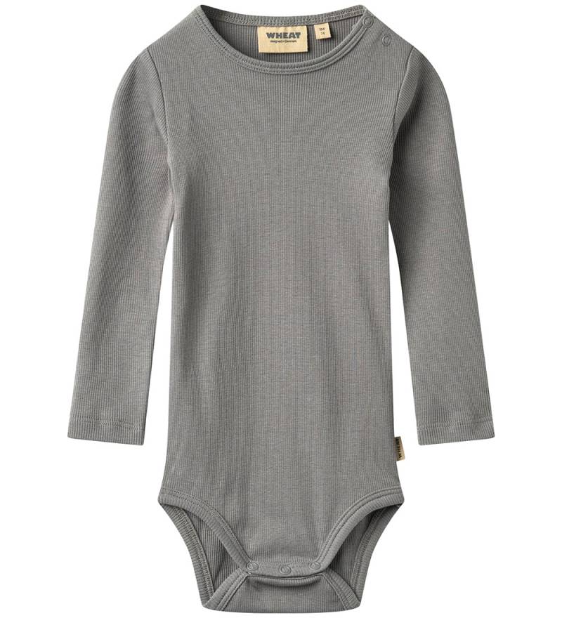 Wheat Body l/ä - Rib - Spencer - Feuerstein - Wheat - 1 Jahr (80) - Body L/Ä von Wheat
