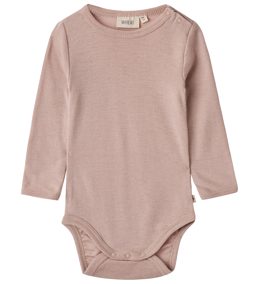 Wheat Body l/ä - Wolle - Lucca - Dry Rose - Wheat - 1½ Jahre (86) - Body L/Ä von Wheat
