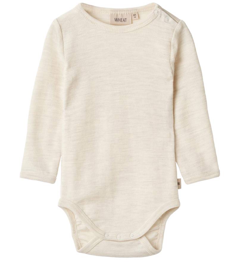 Wheat Body l/ä - Wolle - Lucca - Eierschalenmelierte - Wheat - 68 - Body L/Ä Wheat Body l/ä - Wolle - Lucca - Eierschalenmelierte - Wheat - 68 - Body L/Ä von Wheat