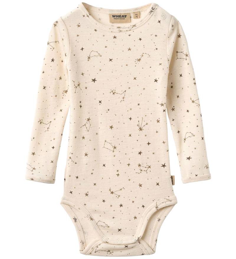 Wheat Body l/ä - Wolle - Lucca - Eierschalensterne - Wheat - 62 - Body L/Ä Wheat Body l/ä - Wolle - Lucca - Eierschalensterne - Wheat - 62 - Body L/Ä von Wheat