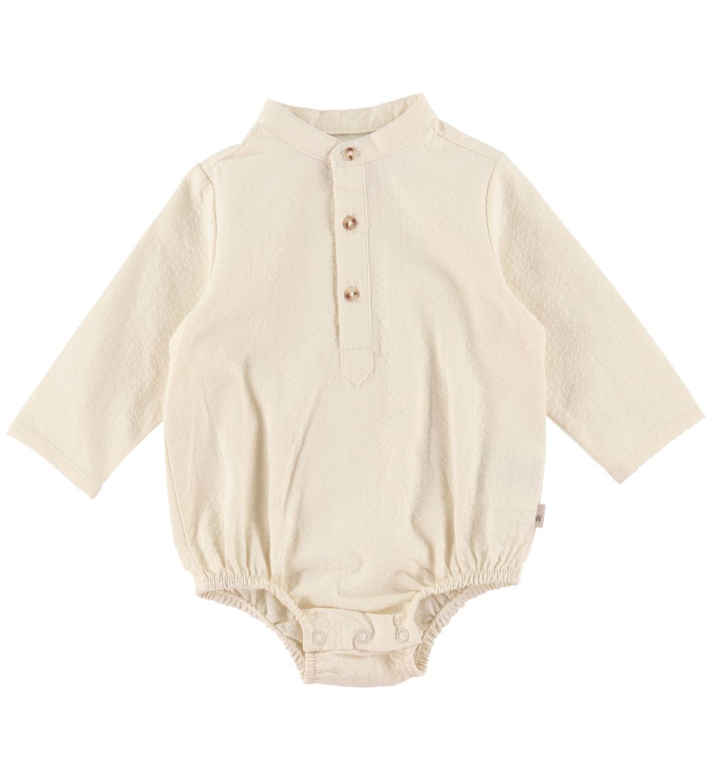 Wheat Hemdbody l/ä - Victor - Eierschale - Wheat - 2 Jahre (92) - Body L/Ä von Wheat