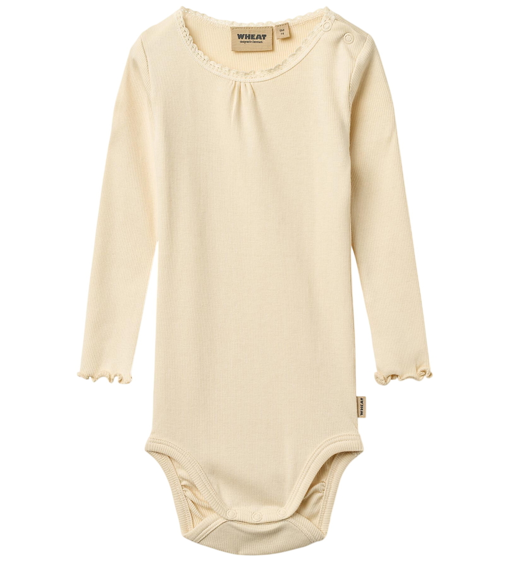 Wheat Körper l/ä - Rib - Lotta - Kaum Apricot - Wheat - 2 Jahre (92) - Body L/Ä von Wheat