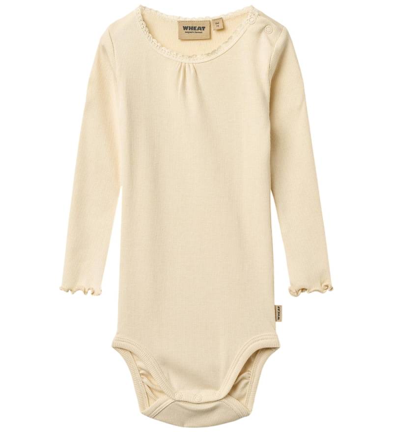 Wheat Körper l/ä - Rib - Lotta - Kaum Apricot - Wheat - 2 Jahre (92) - Body L/Ä von Wheat