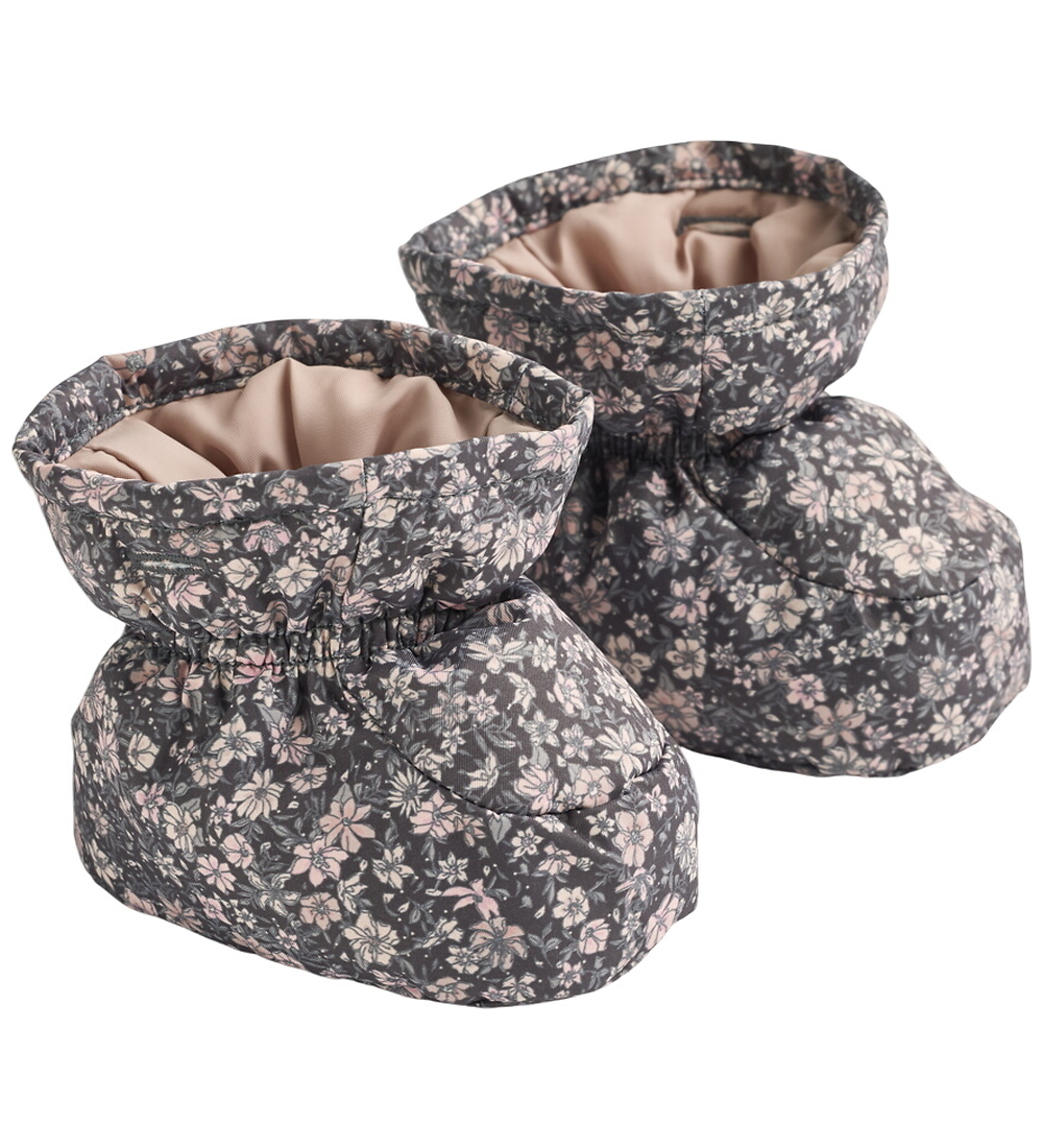 Wheat Krabbelschuhe - Baby - Dark Holzkohleblumen - Wheat - 18-24 mt - Krabbelschuhe Wheat Krabbelschuhe - Baby - Dark Holzkohleblumen - Wheat - 18-24 mt - Krabbelschuhe von Wheat