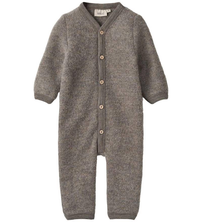 Wheat Overall - Wollfleece - Levi - Brown Melange - Wheat - 62 - Overalls Wheat Overall - Wollfleece - Levi - Brown Melange - Wheat - 62 - Overalls von Wheat