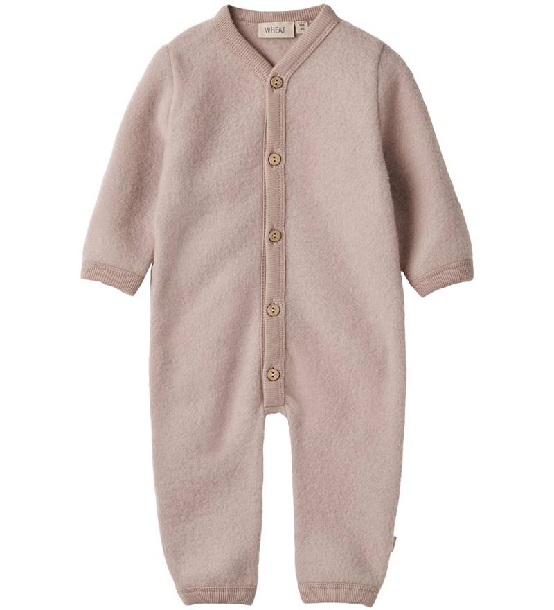 Wheat Strampler - Wollfleece - Levi - Dry Rose - Wheat - 68 - Overalls Wheat Strampler - Wollfleece - Levi - Dry Rose - Wheat - 68 - Overalls von Wheat