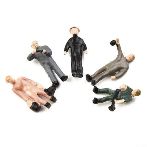 Modelleisenbahn Diorama Workers Set mit 27 Figuren im Maßstab 87 perfekt für lebendige Szenendekorationen Modelleisenbahn Diorama Workers Set mit 27 Figuren im Maßstab 87 perfekt für lebendige Szenendekorationen von WheatThrive